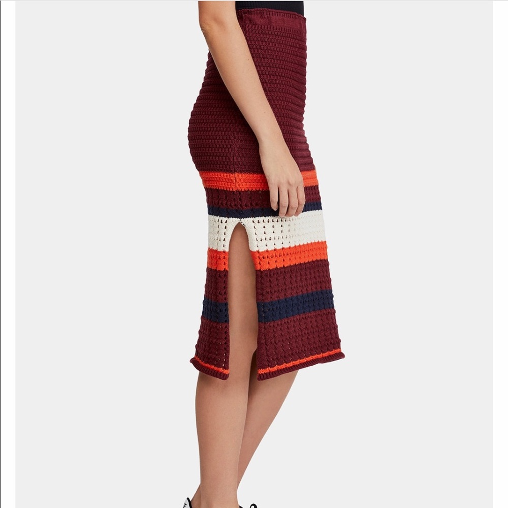 Free People's cotton skirt is knit to perfection - Picture 3 of 5